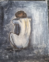 Lonely woman